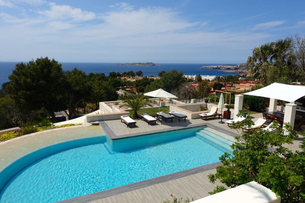 luxury villas in Ibiza for 12 people., Our luxury villa in ibiza of the month: Can Puig de Mar