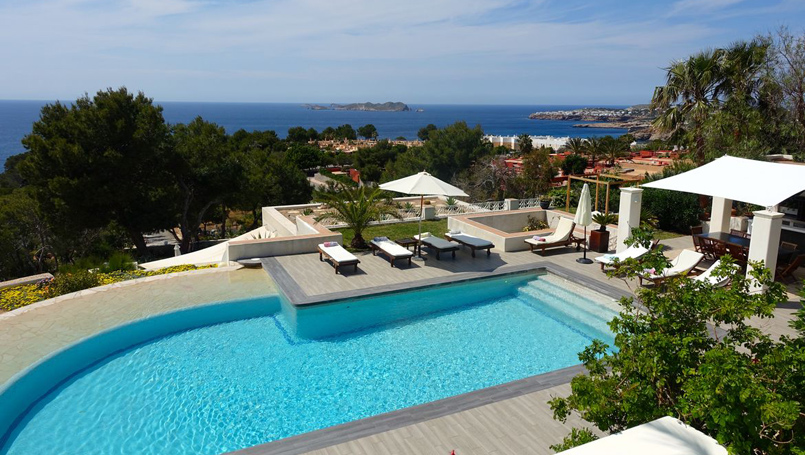 luxury villas in Ibiza for 12 people., Our luxury villa in ibiza of the month: Can Puig de Mar