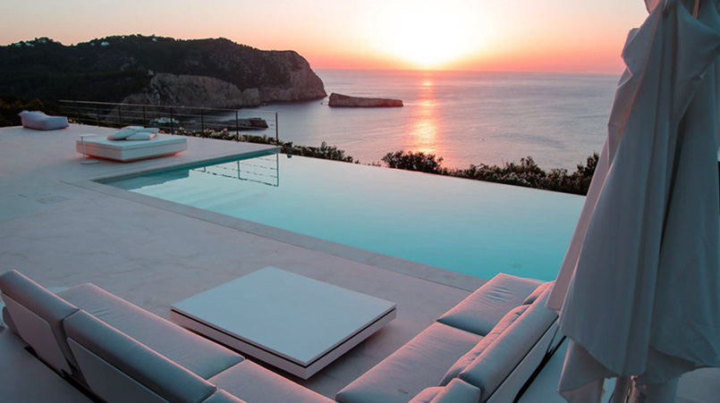 villas en Ibiza con puesta de sol, 7 fabulosas villas en Ibiza con puesta de sol
