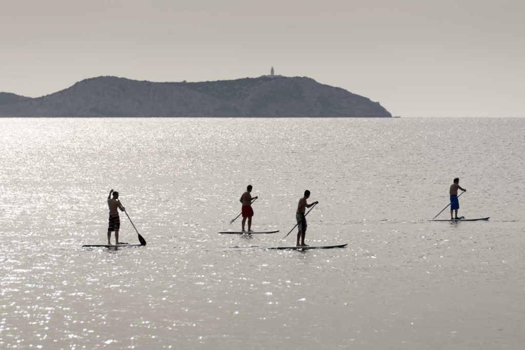 paddle, Paddle à ibiza